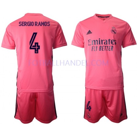 Barn Fotballdrakter Real Madrid Sergio Ramos 4 Borte 2020-21 Kortermet